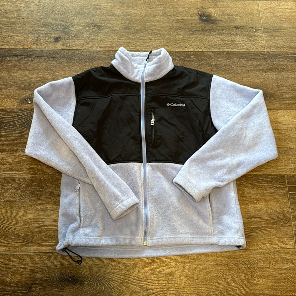 Columbia purple‎ fleece XL